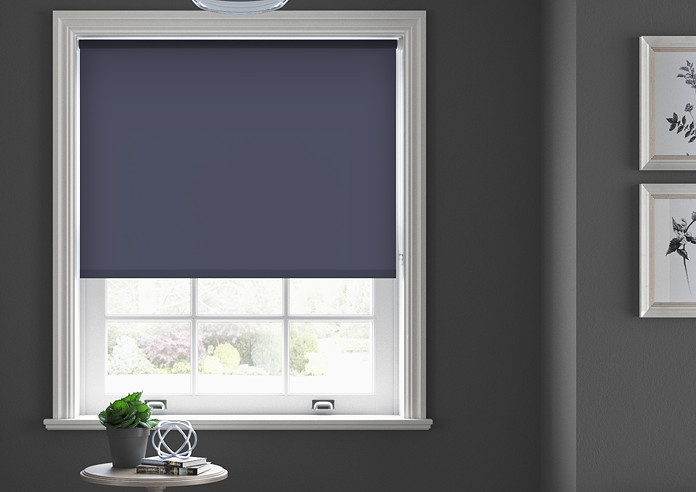 Eco Friendly, Dusky Blue - Twist&Fit Roller Blind - Image 3